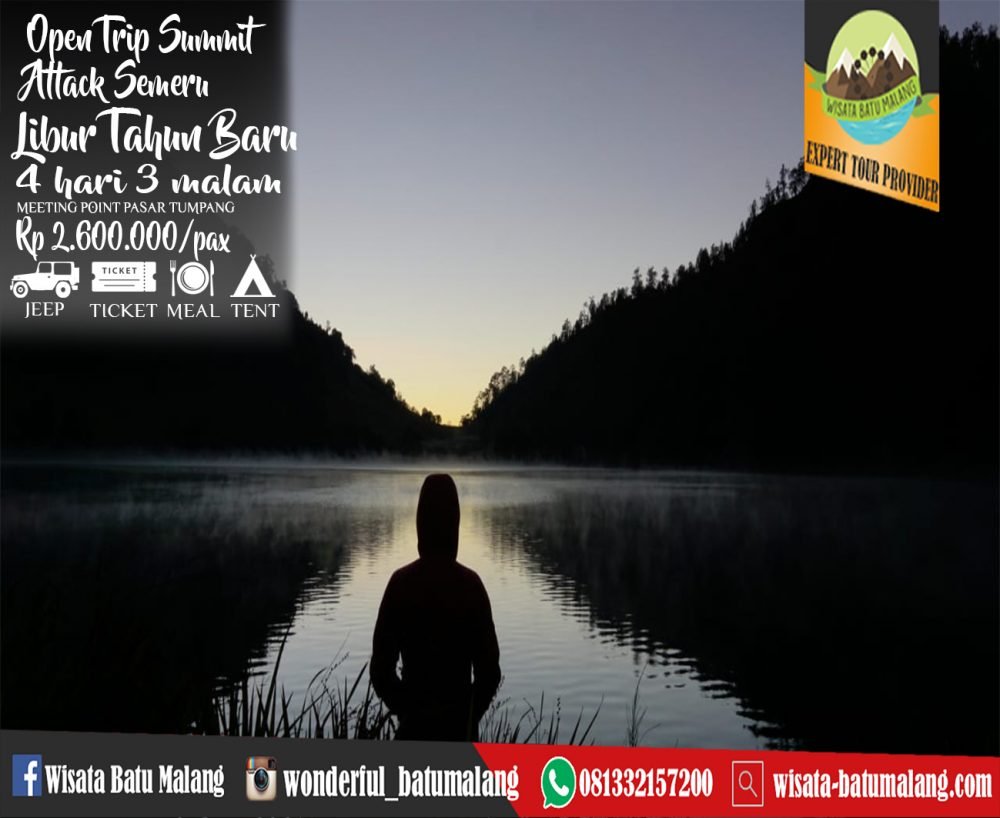 Open Trip Semeru Malam Tahun Baru 2019 Paket Wisata Batu Malang