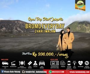 Open Trip Bromo Dari Jakarta